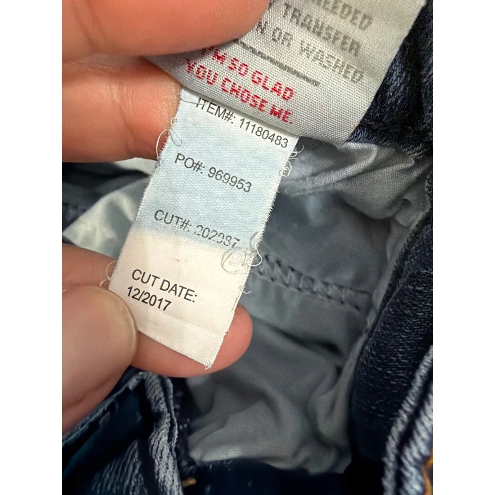 Torrid Denim Shorts Womens 16 Blue Medium Wash Stretch Whiskered 6
